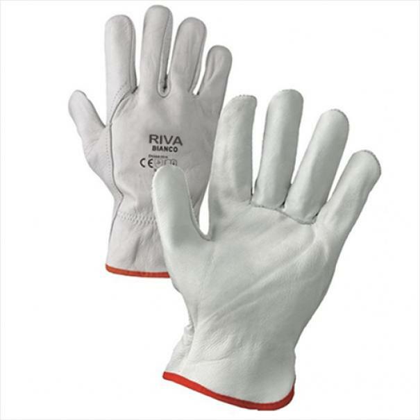 riva guanto da lavoro pelle fiore bianco - foto 1