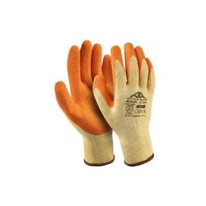 Guanto da lavoro active grip lattice arancione increspato