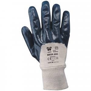 Guanto da lavoro  nbr 3/4 polsino blu
