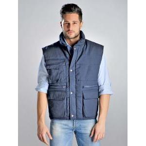 Gilet da lavoro my day antares blu scuro imbottito