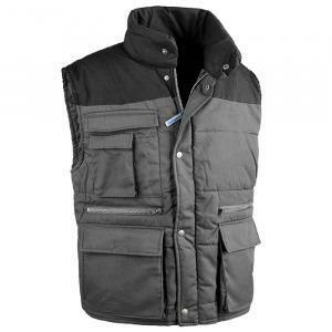 Gilet da lavoro my day antares grigio nero imbottito