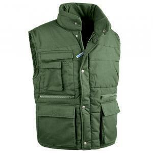 Gilet da lavoro  antares verde imbottito