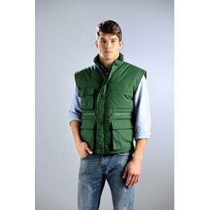 Gilet da lavoro  antares verde imbottito