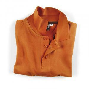 Polo  fox arancio manica corta