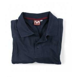 Polo  blu scuro manica corta