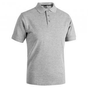 Polo  grigio manica corta