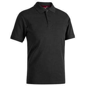 Polo  fox nera manica corta