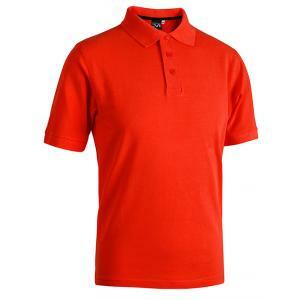 Polo  fox s rossa manica corta