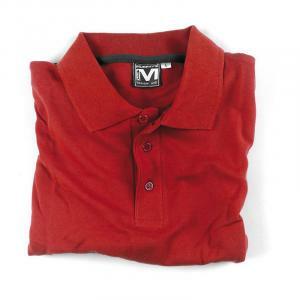 Polo  fox s rossa manica corta