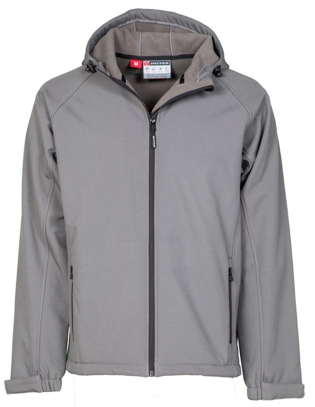 payper giubbotto da lavoro payper gale in softshell grigio - foto 1