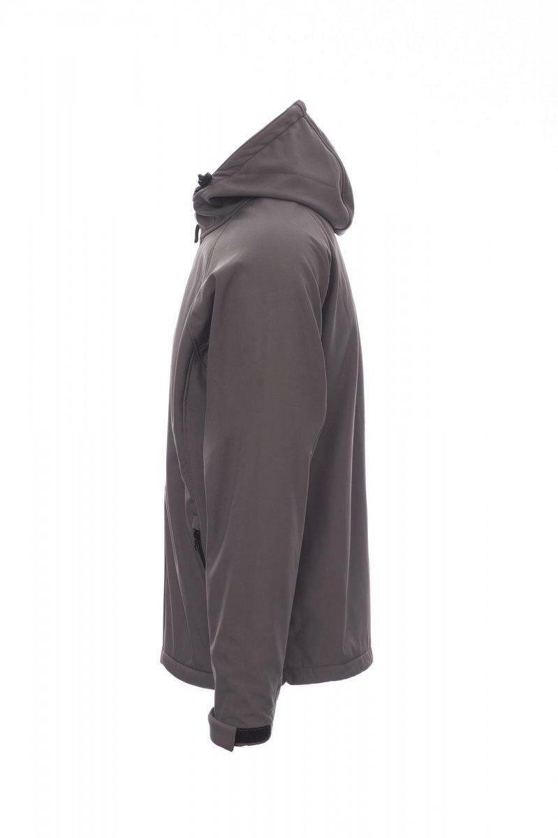 payper giubbotto da lavoro payper gale in softshell grigio - foto 2