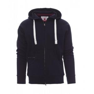 Felpa full zip  dallas+ blu navy