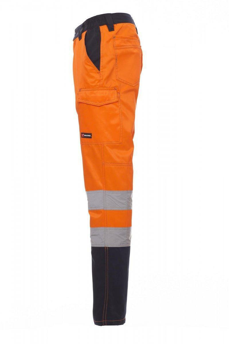 payper pantalone da lavoro payper charter polar alta visibilità arancio - foto 2