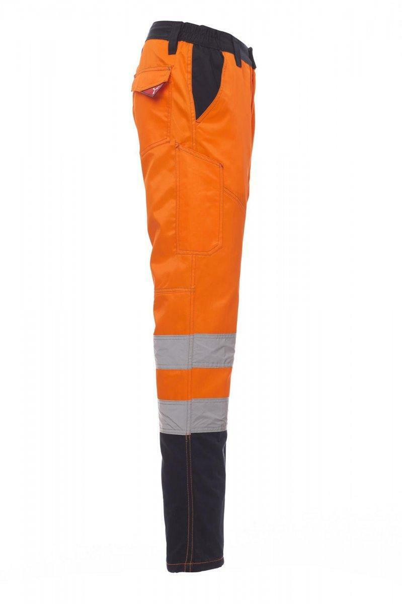 payper pantalone da lavoro payper charter polar alta visibilità arancio - foto 3