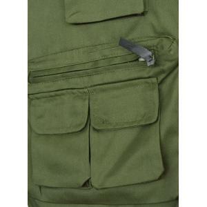 Gilet da lavoro  power con portabadge verde militare