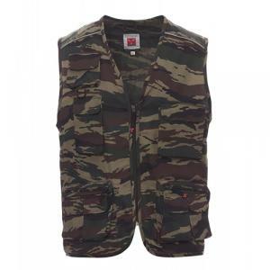 Gilet da lavoro  pocket mimetico