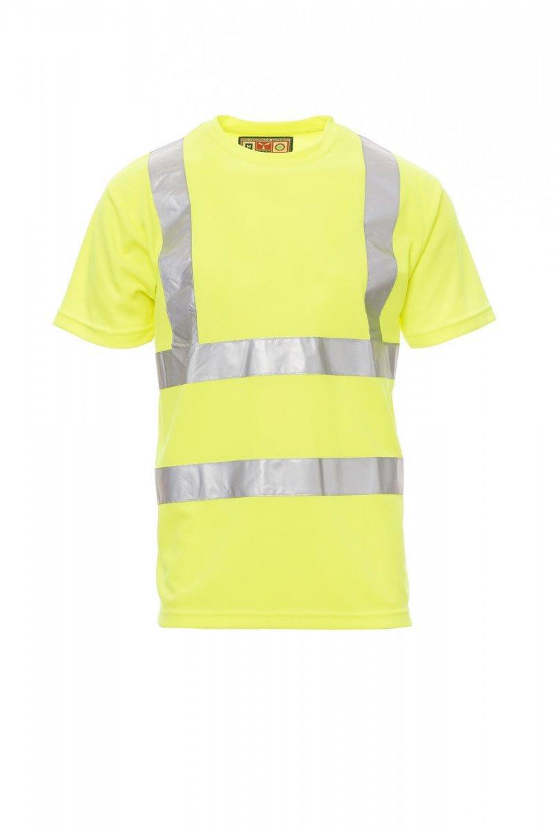 payper t-shirt da lavoro payper avenue gialla alta visibilità - foto 1