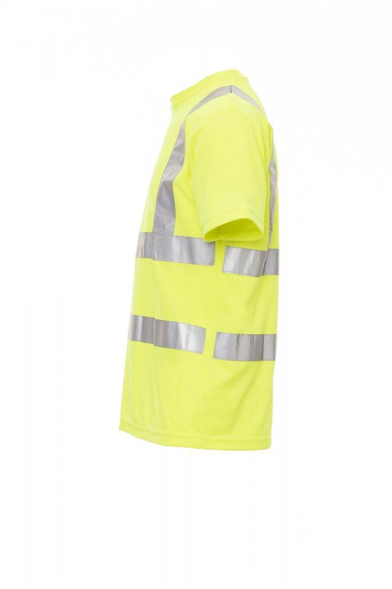 payper t-shirt da lavoro payper avenue gialla alta visibilità - foto 2