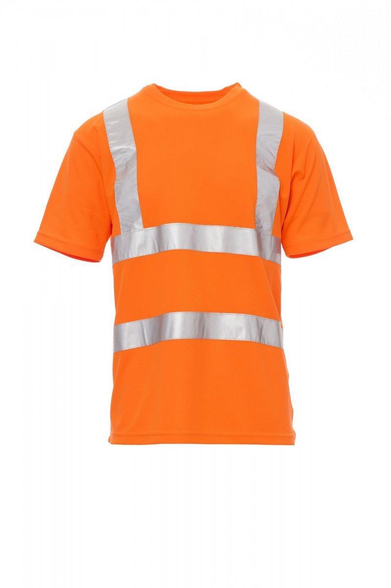 payper t-shirt da lavoro payper avenue arancio alta visibilità - foto 1