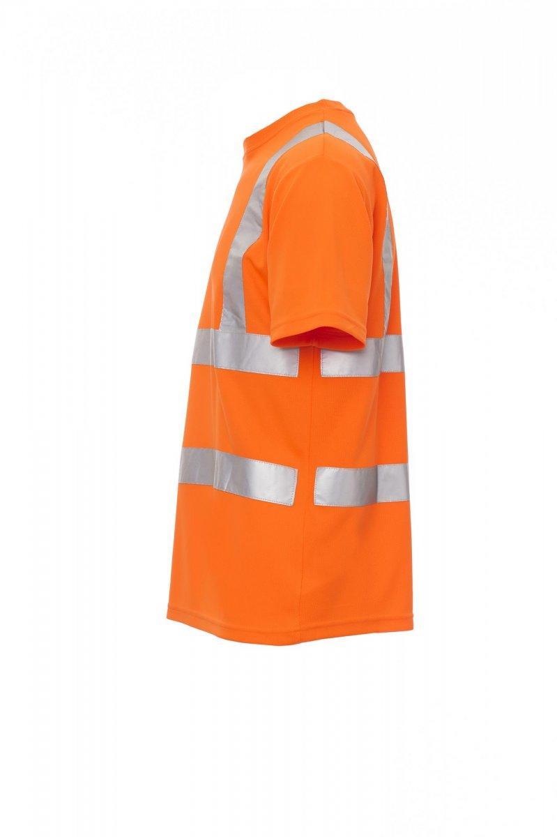 payper t-shirt da lavoro payper avenue arancio alta visibilità - foto 2