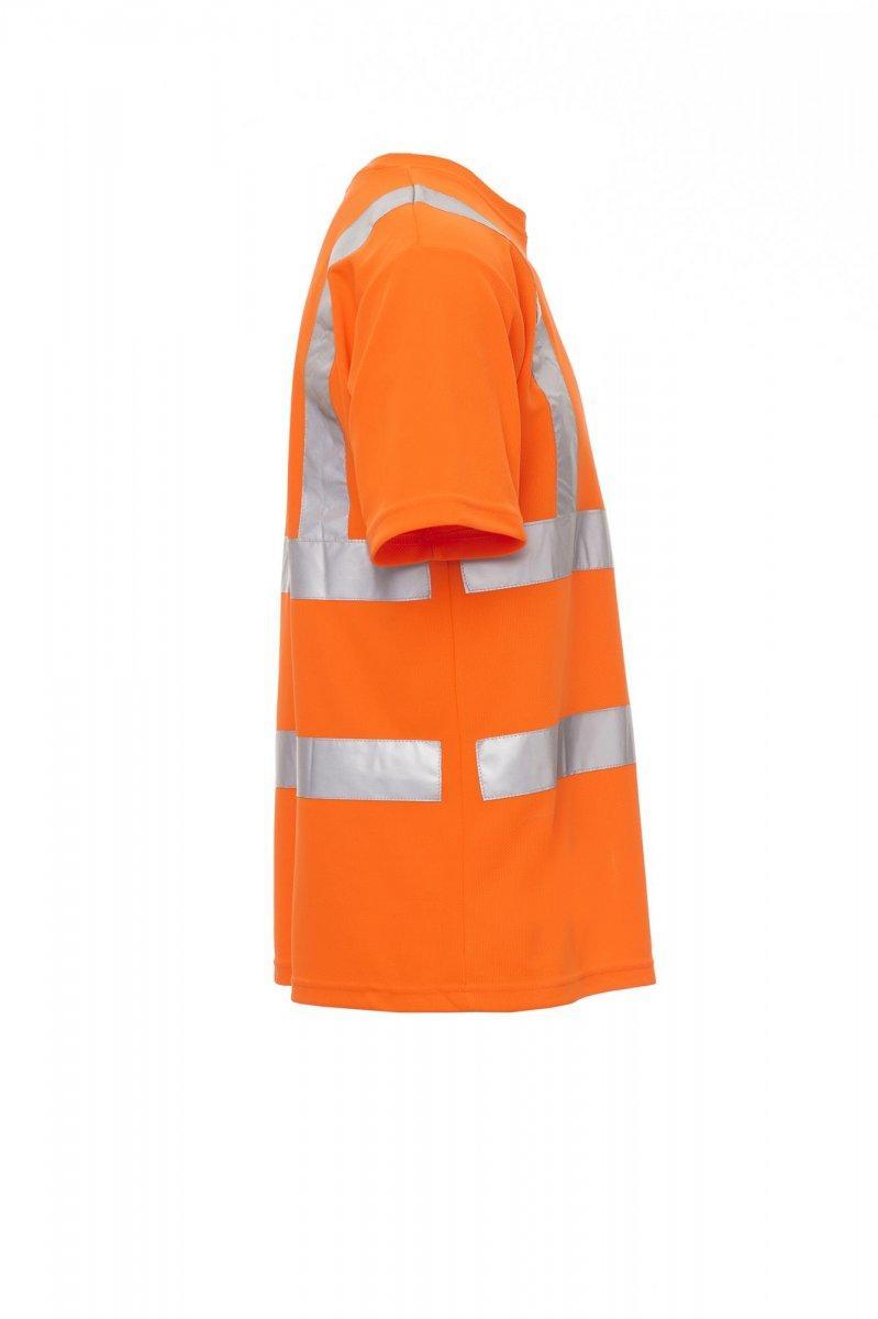 payper t-shirt da lavoro payper avenue arancio alta visibilità - foto 4