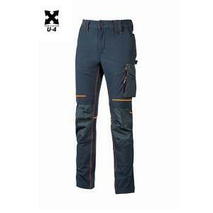 Pantalone da lavoro u power atom slim fit blu navy