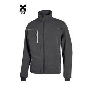 Giacca in tessuto u power pluton grigio