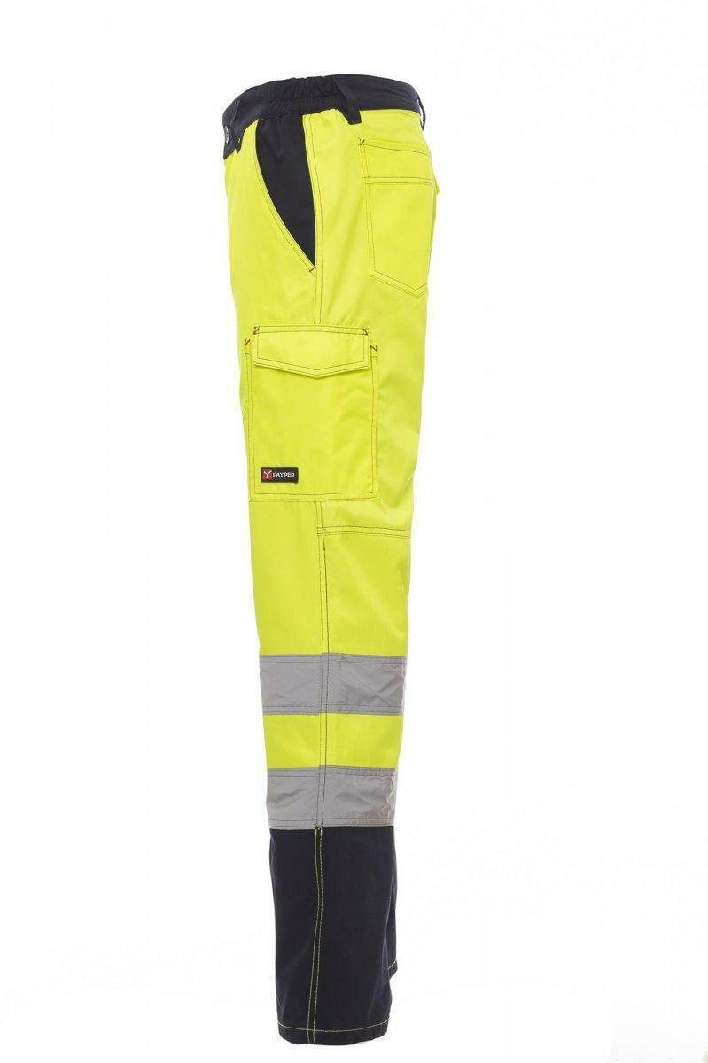 payper pantalone da lavoro payper charter polar alta visibilità giallo - foto 2