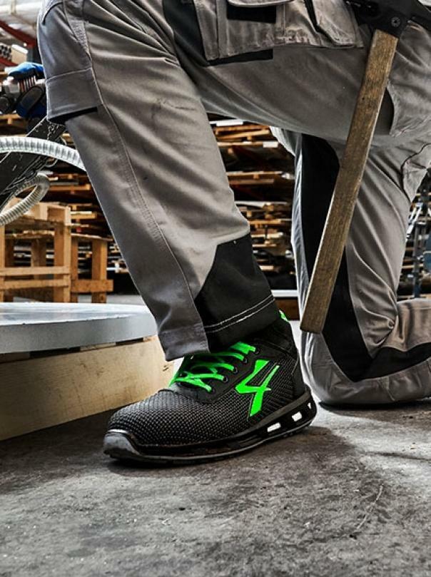 u-power scarpa antinfortunistica u power strong nera - foto 4