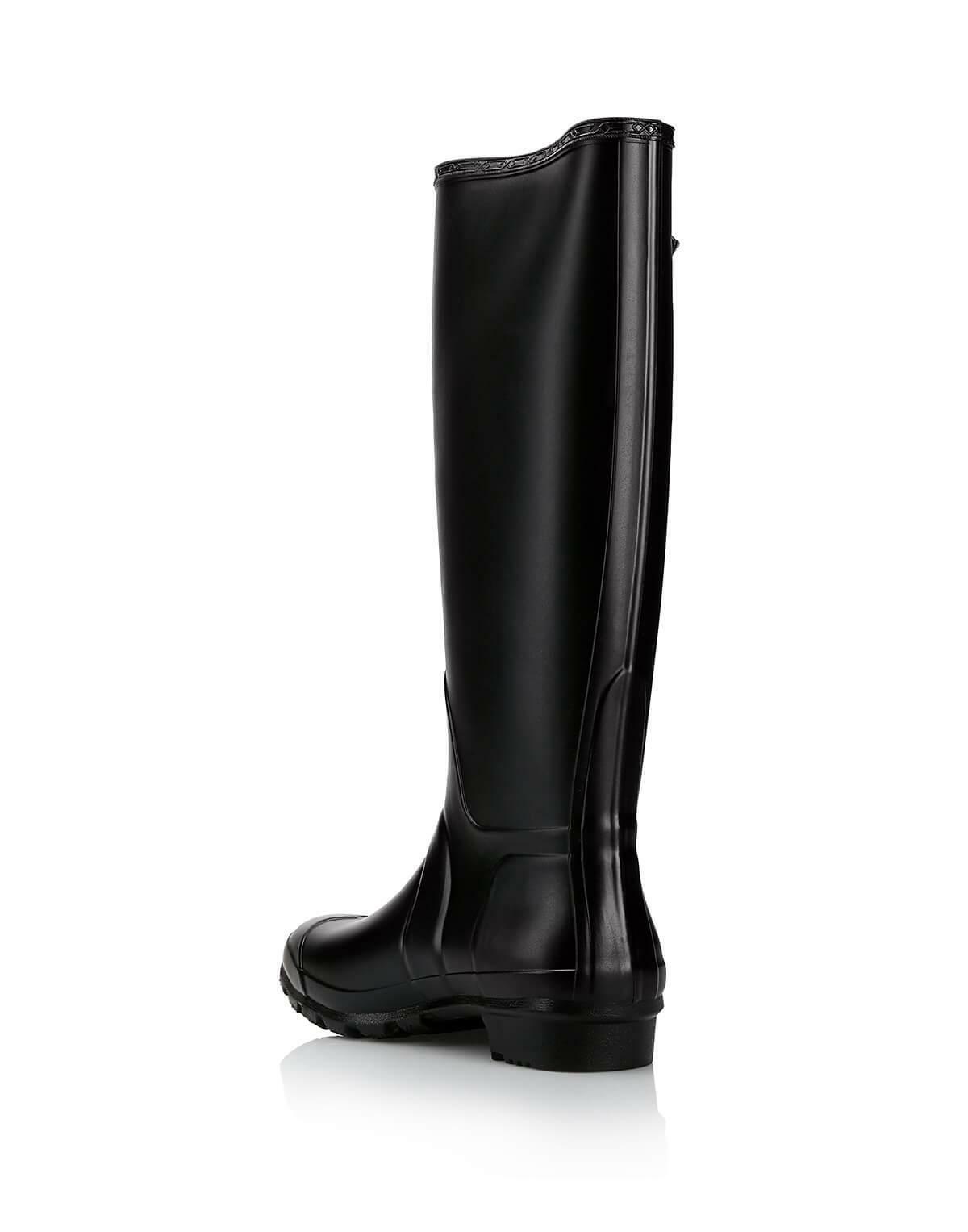 g&g stivale cavallerizzo g&g lampo pvc nero - foto 2