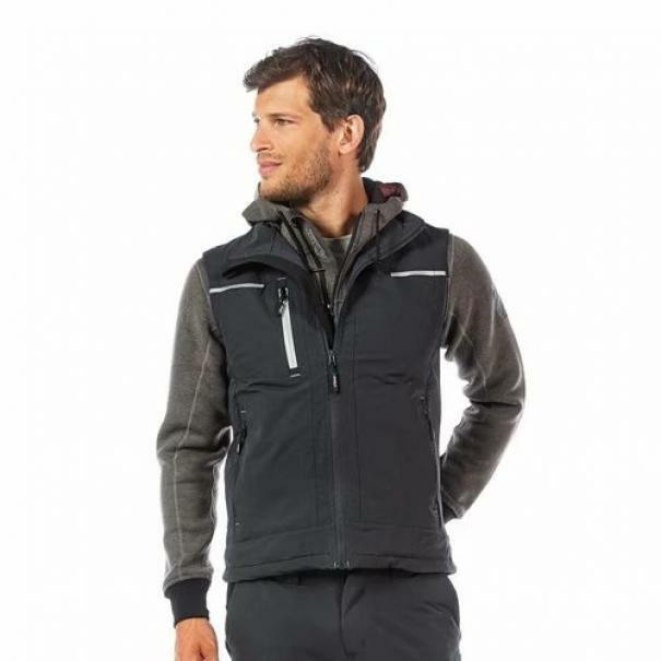 u-power gilet da lavoro u power saturn strech grigio - foto 2
