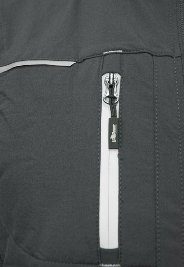 u-power gilet da lavoro u power saturn strech grigio - foto 4