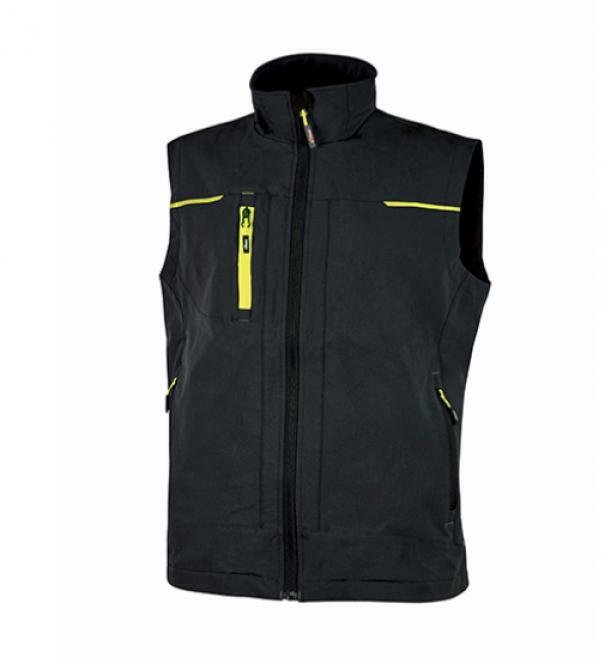 u-power gilet da lavoro u power saturn strech nero - foto 1