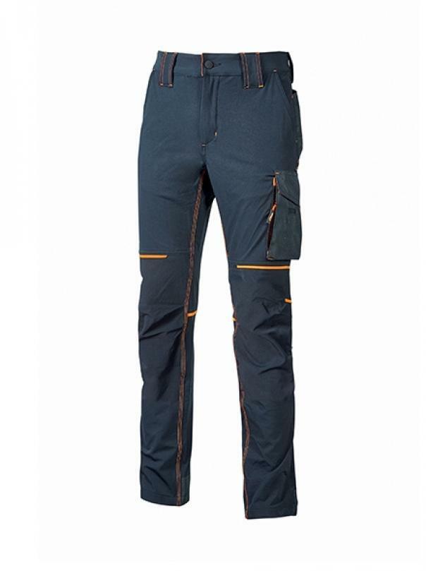 u-power pantalone da lavoro u power world blu - foto 1