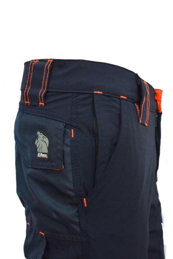 u-power pantalone da lavoro u power world blu - foto 2