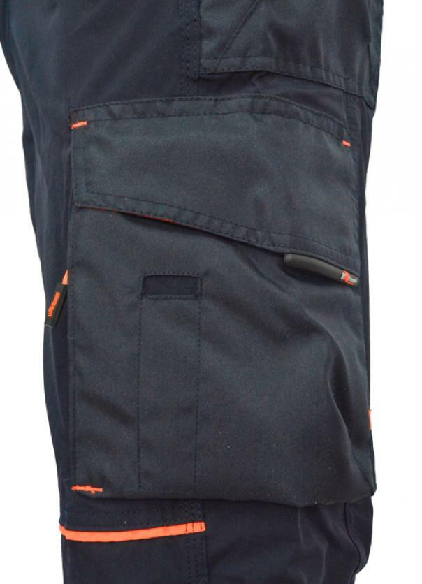 u-power pantalone da lavoro u power world blu - foto 3