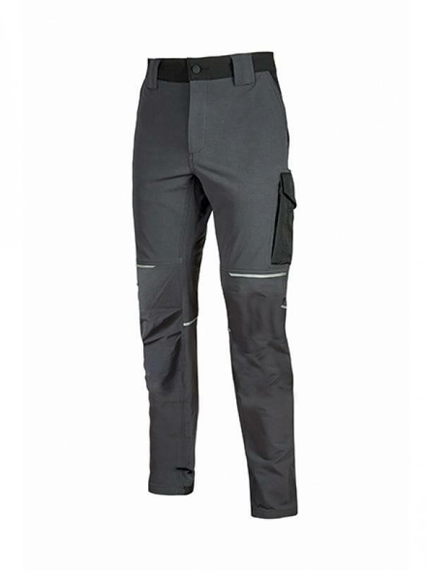 u-power pantalone da lavoro u power world grigio - foto 1