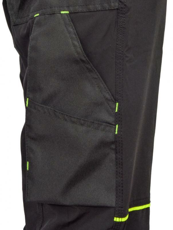 u-power pantalone da lavoro u power world nero - foto 3