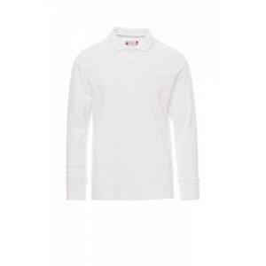 Polo manica lunga  florence bianco