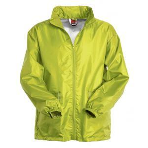 Giacca antipioggia  wind verde
