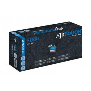 Guanti nitrile monouso equal soft blu confezione 100 pezzi