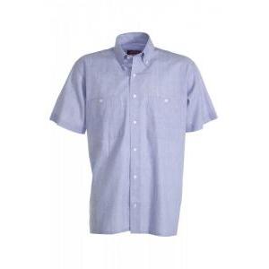 Camicia  manica corta  azzurra