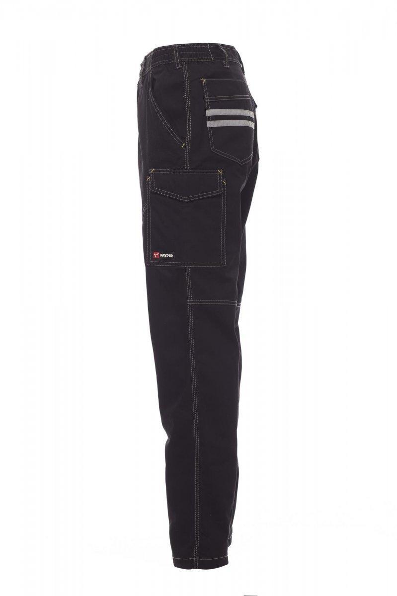 payper pantalone da lavoro payper worker twill nero - foto 3