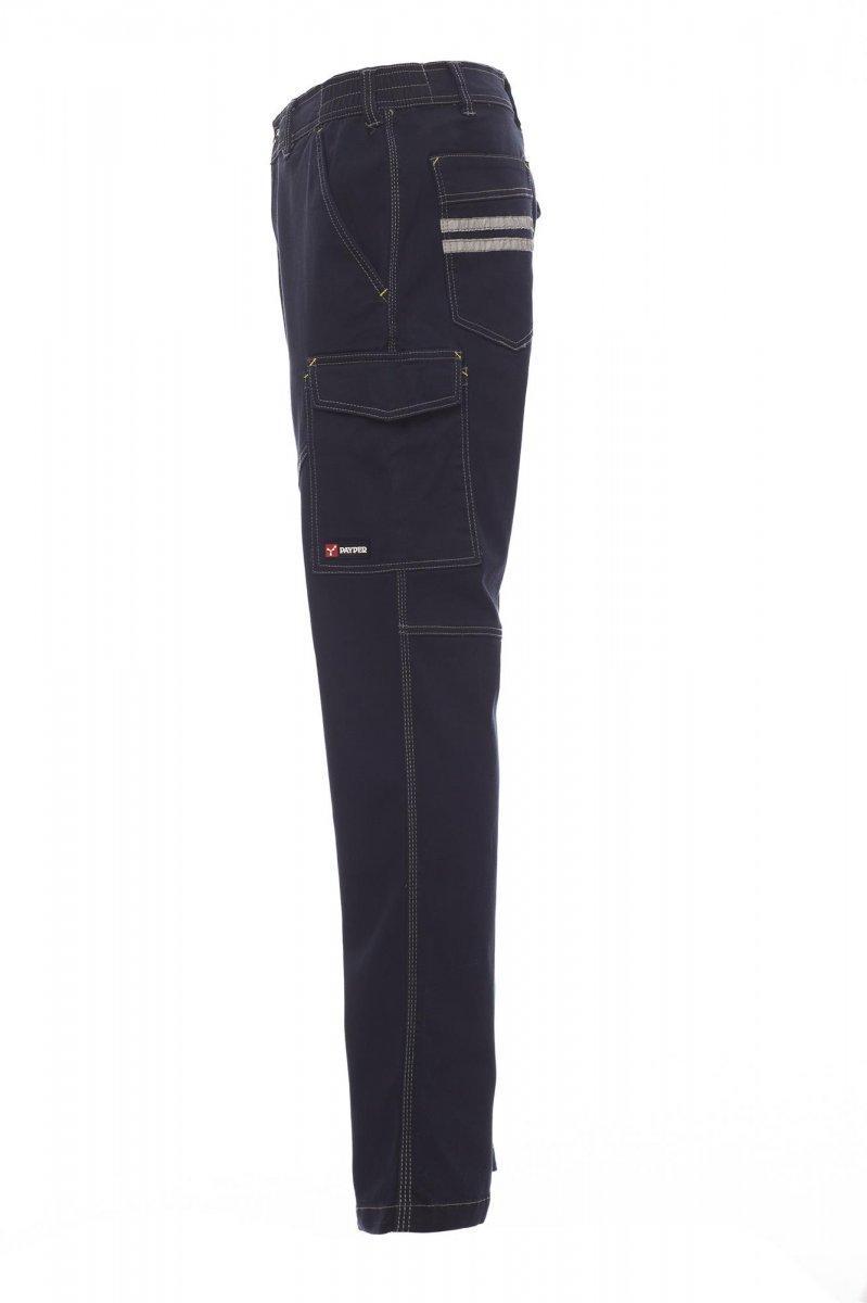 payper pantalone da lavoro payper worker stretch blu navy - foto 2