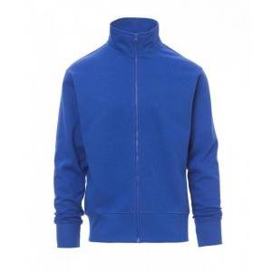 Felpa full zip  houston blu royal