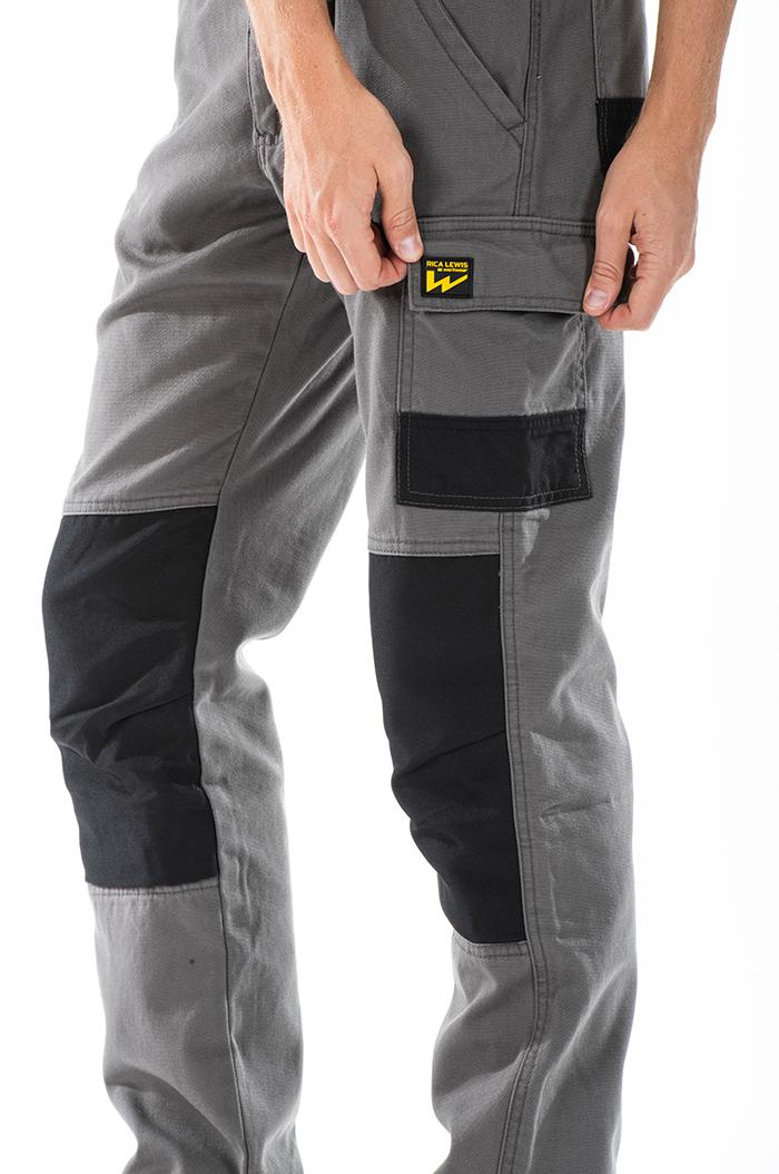 rica lewis jeans rica lewis buklerg grigio - foto 3