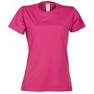 T-shirt  sunset lady. fucsia fluo
