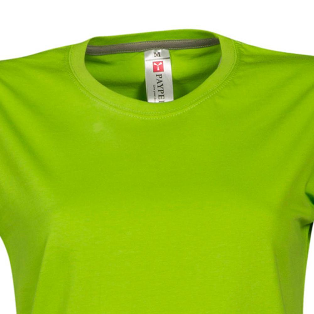 T-SHIRT_PAYPER_SUNSET_VERDE_ACIDO_COLLO