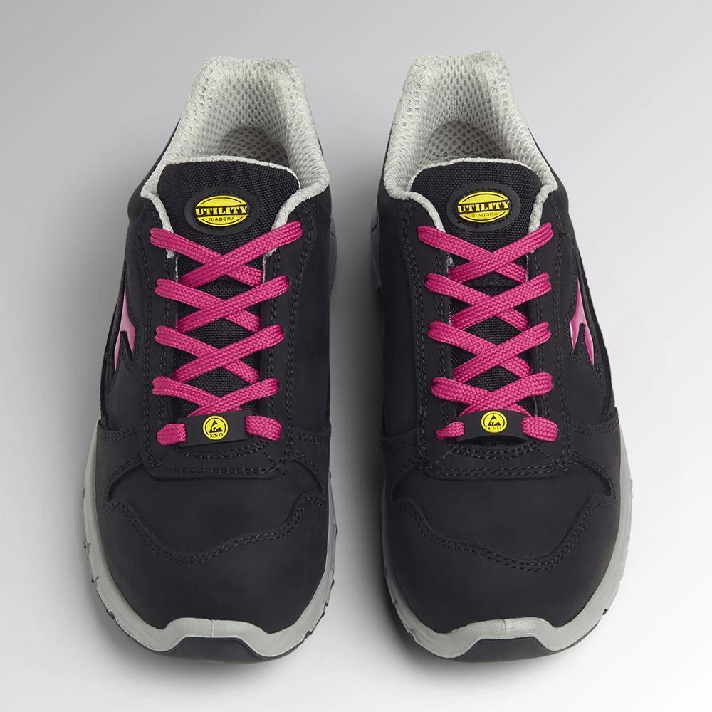 DIADORA_RUN_LOW_S3_SRC_ESD_BLACK/FUCSIA3