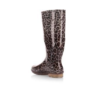 Stivale  in pvc leopardato